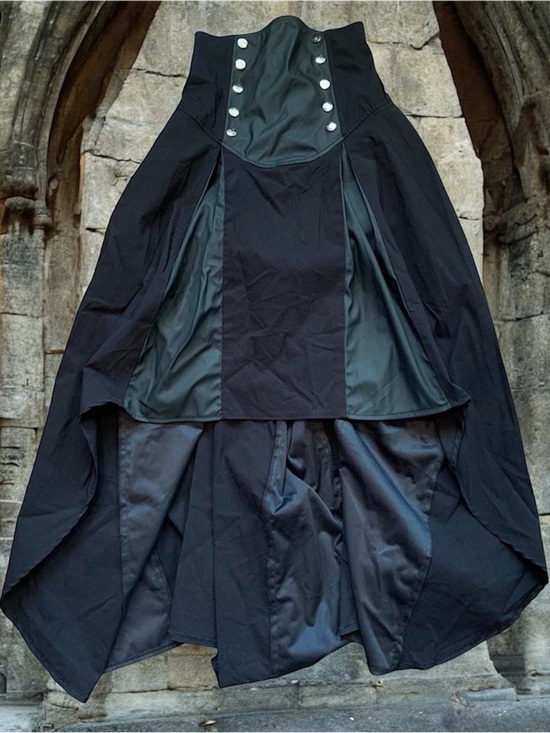 Lip Service Dresses & Skirts - Vintage rare Lip Service 90s y2k Gothic Asymmetrical High-Low Skirt